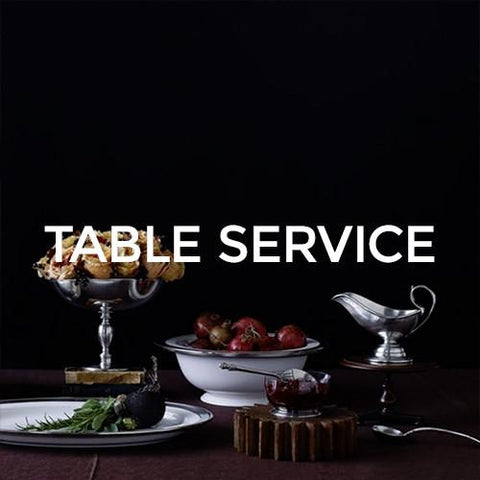 Match Pewter: Table Service