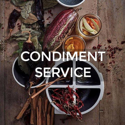 L&#39;Objet Dinnerware: Condiment Service