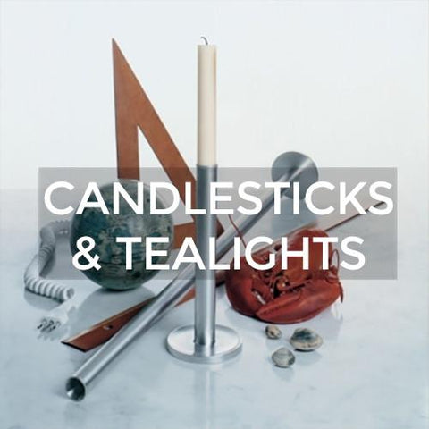 Alessi: Candlesticks &amp; Tealights