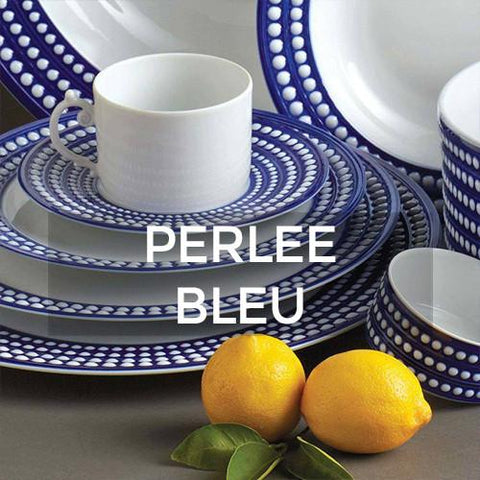 Perlee Bleu Dinnerware by L&#39;Objet
