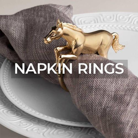 Napkin Jewels Napkin Rings by L&#39;Objet