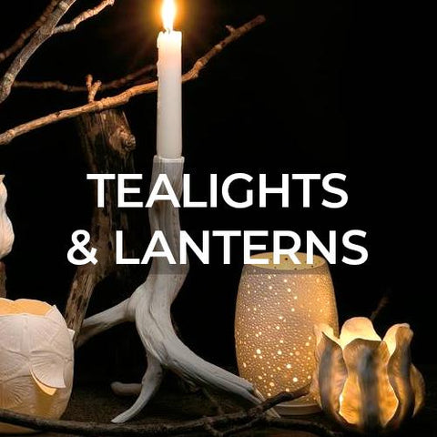 Nymphenburg Porcelain: Tealights and Lanterns