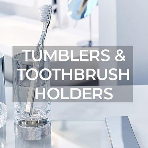 Spa: Accessories: Tumblers &amp; Toothbrush Holders