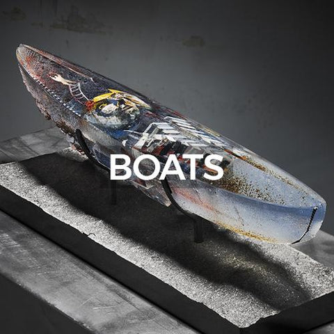Kosta Boda: Boats by Bertil Vallien