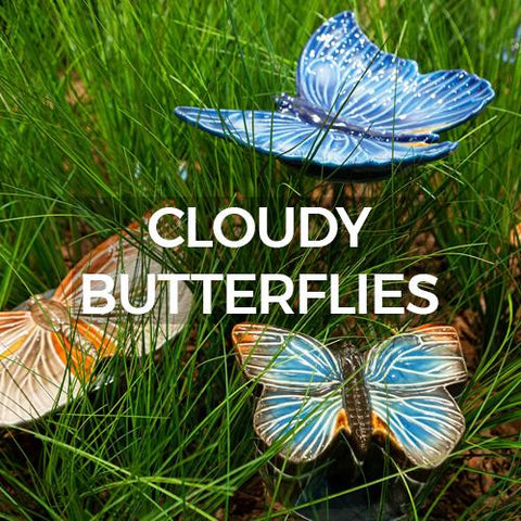 Bordallo Pinheiro: Cloudy Butterflies by Claudia Schiffer