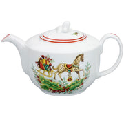 Christmas Magic Porcelain Teapot, 53 ounces  by Vista Alegre