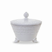 Renaissance White Covered Stemmed Bowl, 8" by Arte Italica Dinnerware Arte Italica