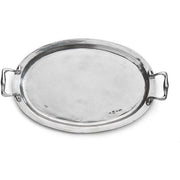 Vintage Pewter Tray with Handles, 16.5" by Arte Italica Arte Italica 