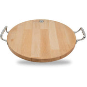 Taverna Wood and Pewter Cheese Board, 12.5" by Arte Italica Arte Italica 