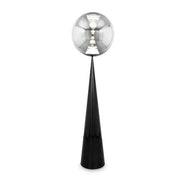 Globe Cone Fat Silver LED Floor Lamp by Tom Dixon Lighting Tom Dixon 