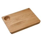 Fiskars Cookware Norden Oak Wood Cutting Board, Small, 9.8" x 7.9"