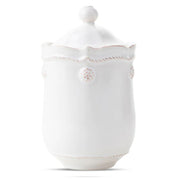 Juliska Berry and Thread Whitewash Ceramic Canister, 5.75"