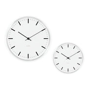 City Hall Wall Clock, White by Arne Jacobsen Rosendahl