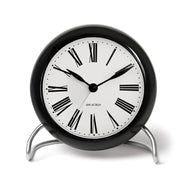 Roman Alarm Clock, Black by Arne Jacobsen Rosendahl