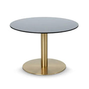 Tom Dixon Flash Circle Brass Coffee Table, 23.6" x 15.8" h. Tom Dixon