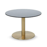 Tom Dixon Flash Circle Brass Coffee Table, 23.6" x 15.8" h. Tom Dixon 