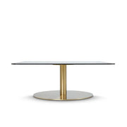 Tom Dixon Flash Square Brass Coffee Table, 31.5" x 12.6"h. Tom Dixon