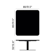 Tom Dixon Flash Square Brass Coffee Table, 31.5" x 12.6"h. Tom Dixon
