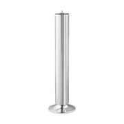 Georg Jensen Bernadotte Stainless Steel Floor Candle Holder Flatware Georg Jensen Medium
