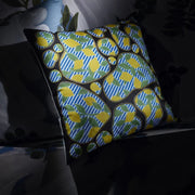 Christian Lacroix Lemon Pebbles Citron 20" x 20" Square Throw Pillow Pillow Designers Guild 