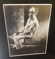Vitra Personalities: Film Director Jean-Luc Godard Framed Photograph by Christian Coigny