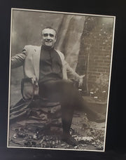 Vitra Personalities: Filmmaker Martin Scorsese Framed Photograph by Christian Coigny