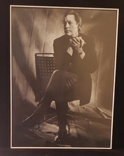 Vitra Personalities: Actor Helmut Berger Framed Photograph by Christian Coigny