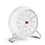 Banker's Alarm Clock, White by Arne Jacobsen Rosendahl