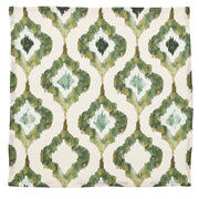 Kim Seybert Olive Green Watercolor Linen Napkins, Set of 4, 21” Cloth Napkins Kim Seybert