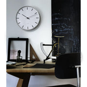 City Hall Wall Clock, White by Arne Jacobsen Rosendahl 