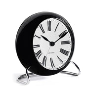 Roman Alarm Clock, Black by Arne Jacobsen Rosendahl
