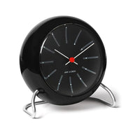 Banker's Alarm Clock, Black by Arne Jacobsen Rosendahl