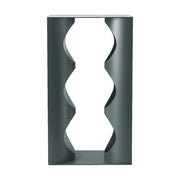 Georg Jensen Alfredo Artichoke Green Steel Three Bottle Wine Rack Georg Jensen