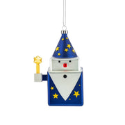 Alessi Wizard or Magi Cube Christmas Ornament Alessi