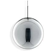 Globe 20" LED Suspension Silver Pendant by Tom Dixon Lighting Tom Dixon 