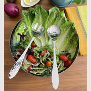 Mary Jurek: El Dorado Stainless Steel Salad Serving Set, 11" Mary Jurek Design 