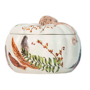 Juliska Forest Walk Pumpkin Lidded Bowl or Soup Tureen, 4.5 Quart