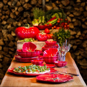 Tomato Butter Dish with Cover by Bordallo Pinheiro