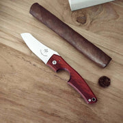 Padauk Wood Cigar Cutter by Les Fines Lames France