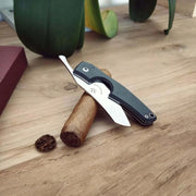 Carbon Fiber Cigar Cutter by Les Fines Lames France