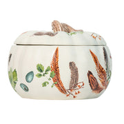 Juliska Forest Walk Pumpkin Lidded Bowl or Soup Tureen, 4.5 Quart