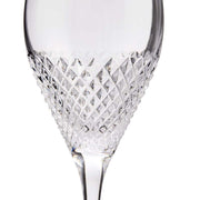 Diamond Mosaic 8.1 oz. Crystal Wine Glass, Set of 2 by Vera Wang for Wedgwood Glassware Wedgwood