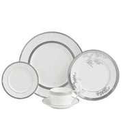Vera Lace Platinum 10-Piece Dinnerware Set by Vera Wang for Wedgwood Dinnerware Wedgwood