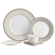 Renaissance Grey 5-Piece Place Setting by Wedgwood Dinnerware Wedgwood 