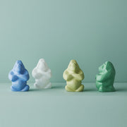 Gabba Gabba Hey Aloha Blue Small Sculpture by Ludvig Löfgren for Kosta Boda