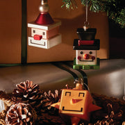 Alessi Santa Claus Cube Christmas Ornament Alessi 