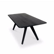 Tom Dixon Slab Modern Oak Table, Black, 94.5" x 39.4" Tom Dixon 