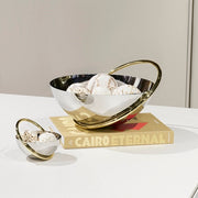 Anna New York Ring Fruit Serving Bowl, Stainless Steel