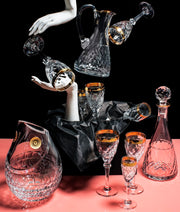 Palazzo Gold Cordial Shot Glass by Vista Alegre