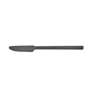 La Mere Black Stonewashed Stainless Steel Table Knife, 8.7", Set of 6 by Marie Michielssen for Serax Serax 